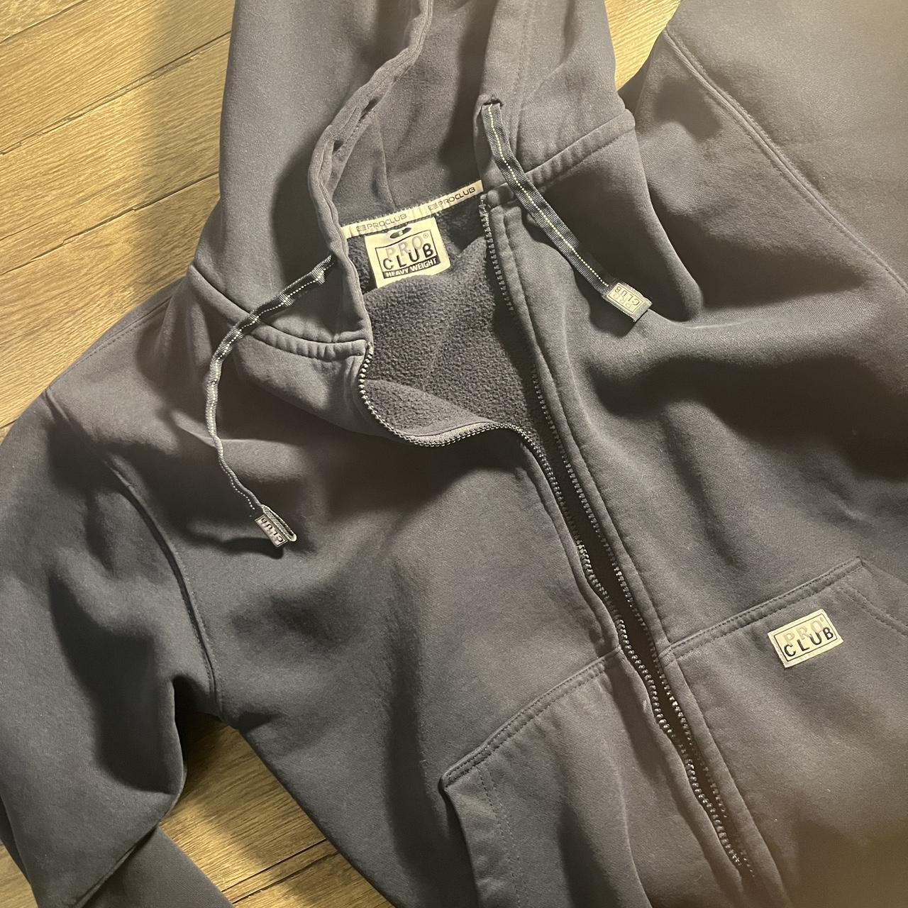 Navy Blue Pro Club heavyweight sweater 🦕 In perfect... Depop