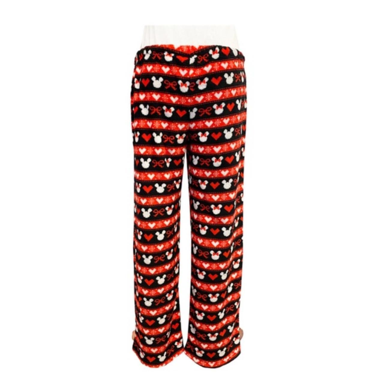 Disney Women's Red and Black Pajamas Depop