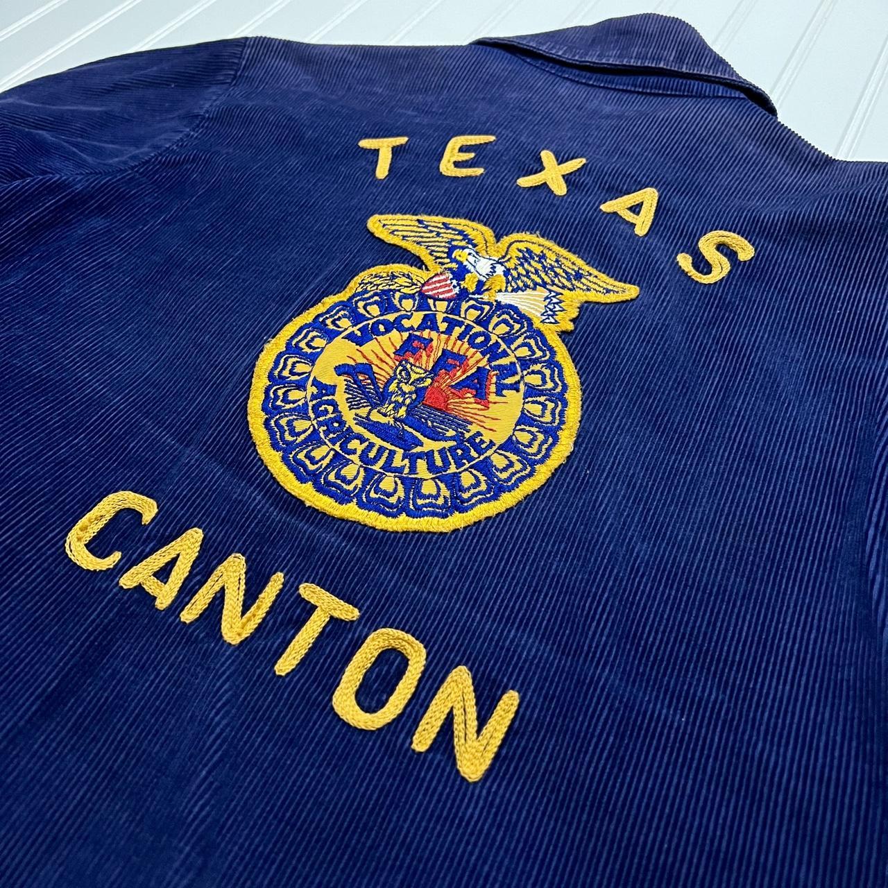 Vintage Texas FFA corduroy lightweight jacket. | Depop