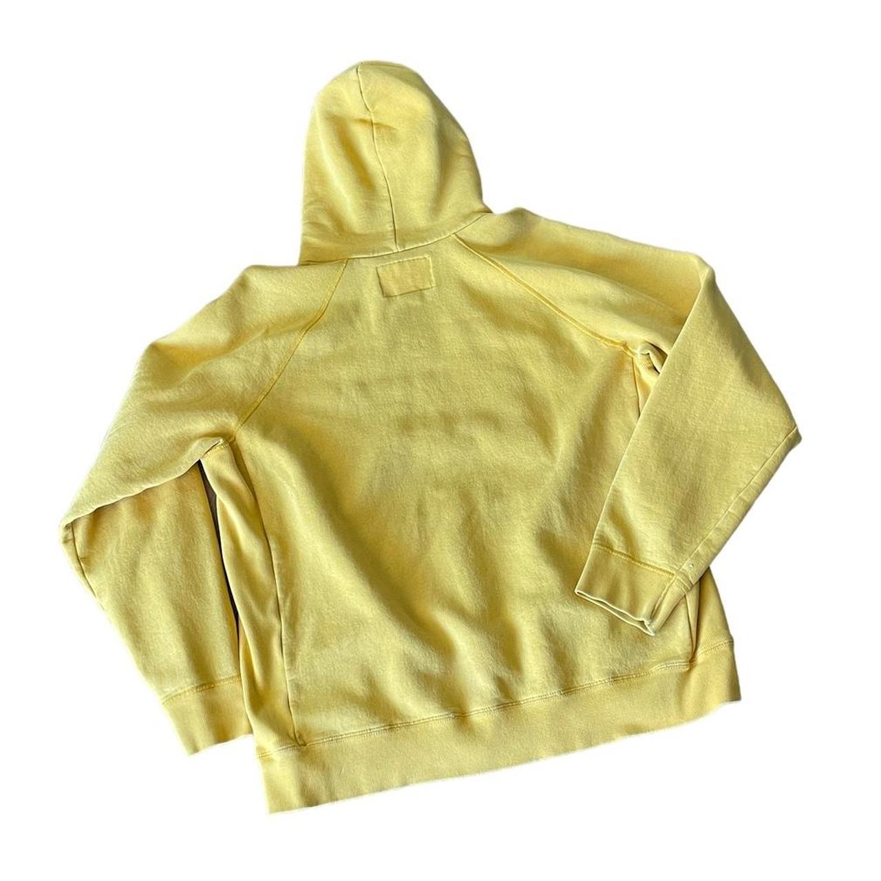 Abercrombie & Fitch Women's Yellow Hoodie | Depop