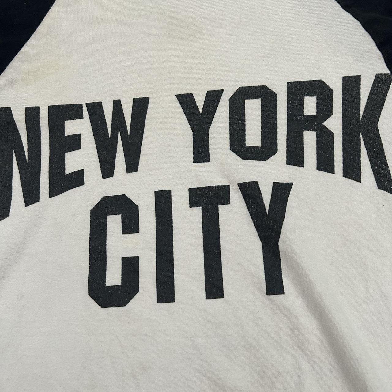 Y2K New York Giants baseball tee M Please Look at - Depop