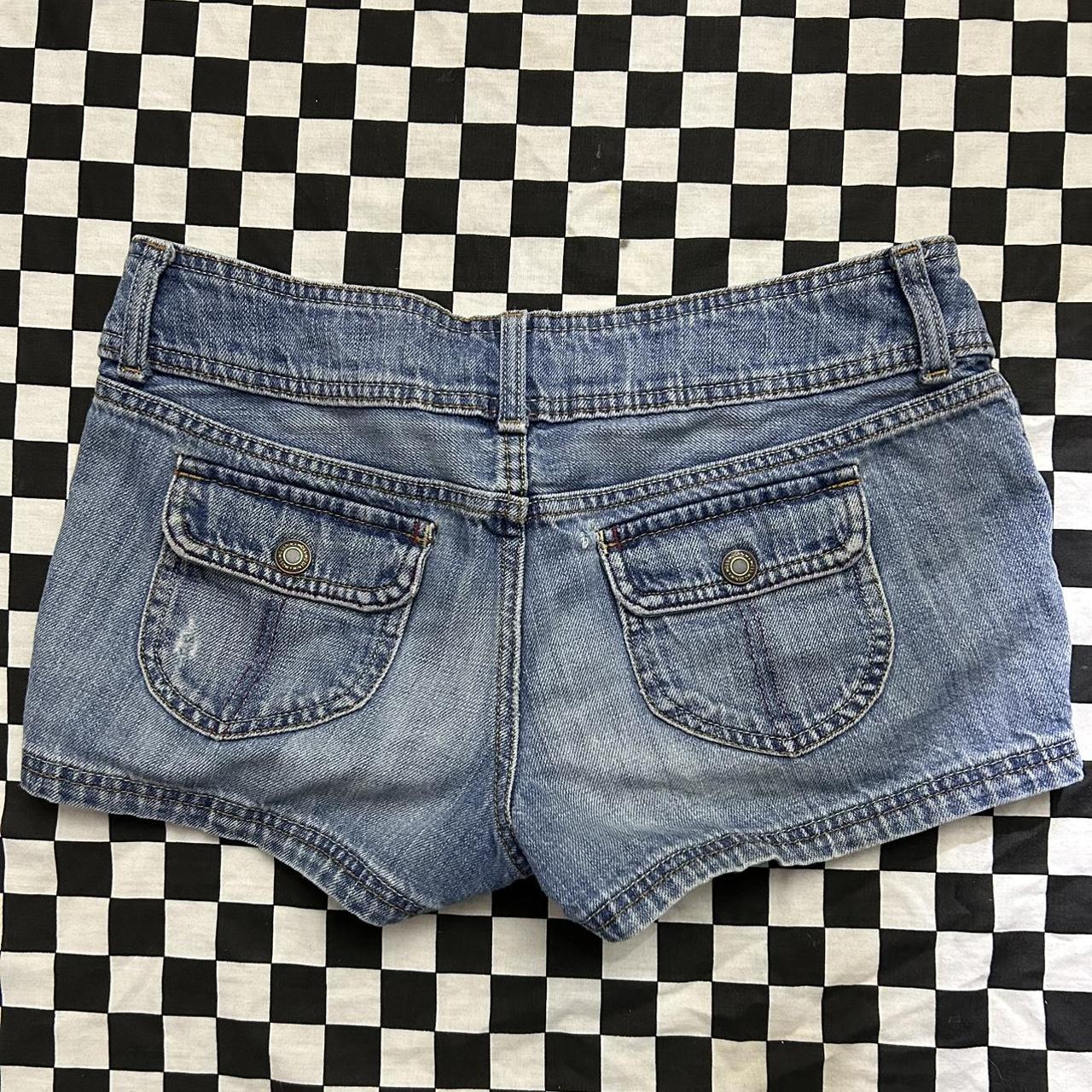 Mossimo Women's Navy Shorts | Depop