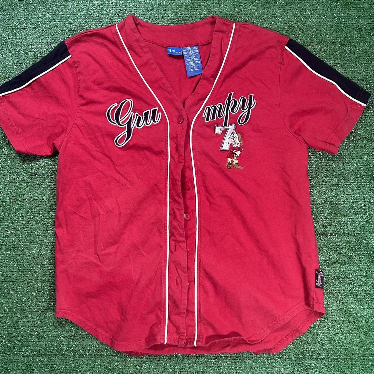 Vintage Disney - Grumpy Baseball Jersey 1990s Medium – Vintage