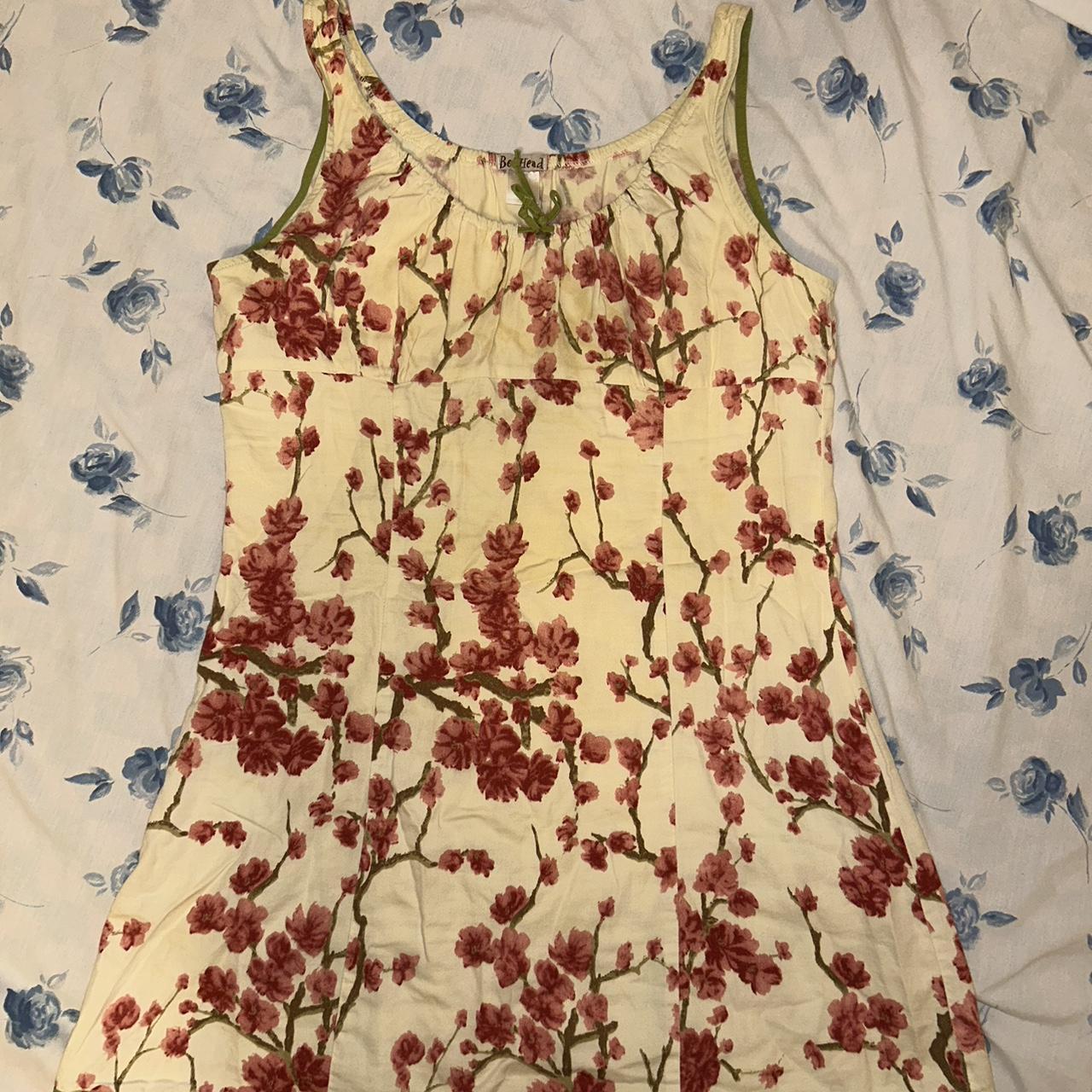 vintage bed head milkmaid babydoll mini dress size... Depop