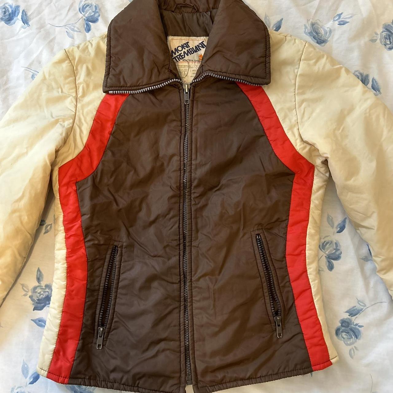 vintage 70s / 80s mount tremblant puffer jacket... - Depop