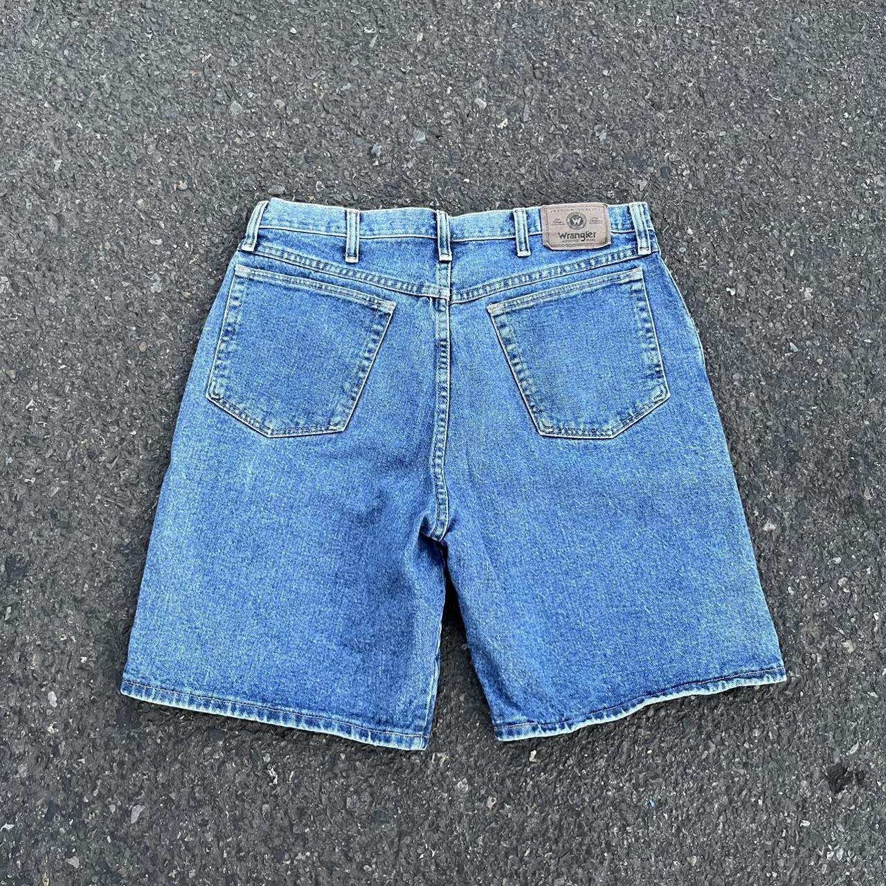 Vintage wrangler jorts Essential pair Super clean,... - Depop