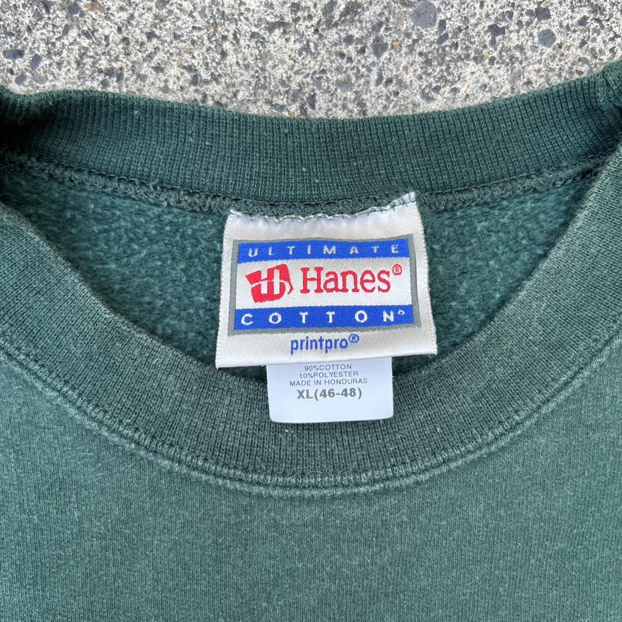 VINTAGE HANES ULTIMATE COTTON BLANK CREWNECK Super... - Depop