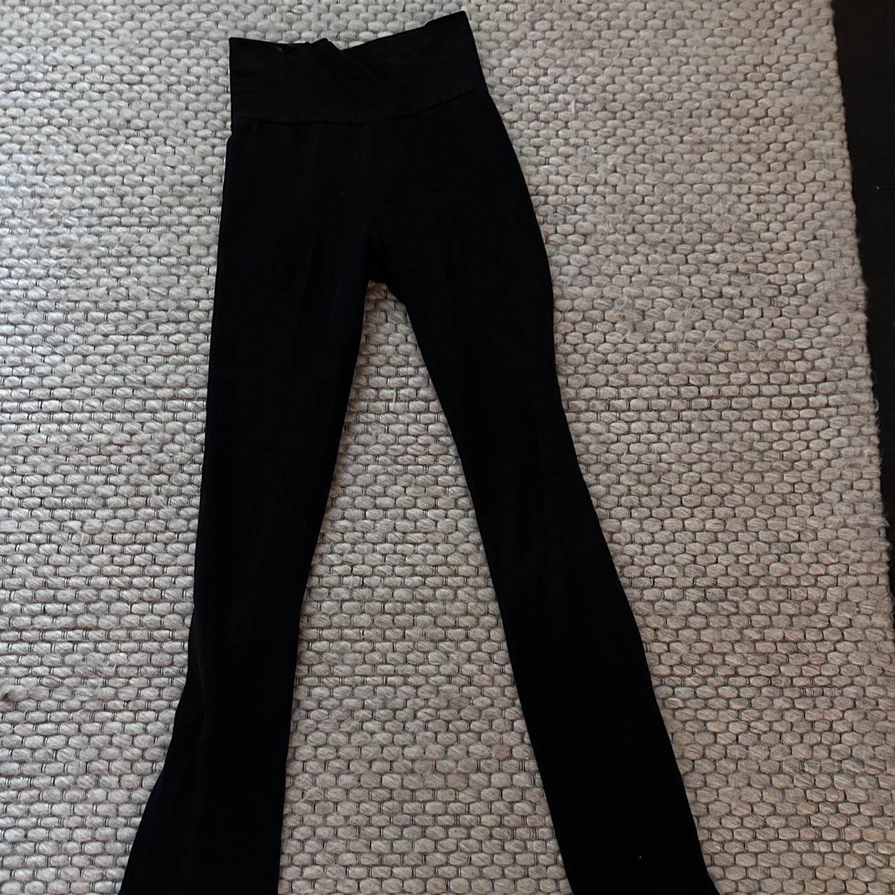 Brandy Melville fold over yoga pants. Very soft and... - Depop