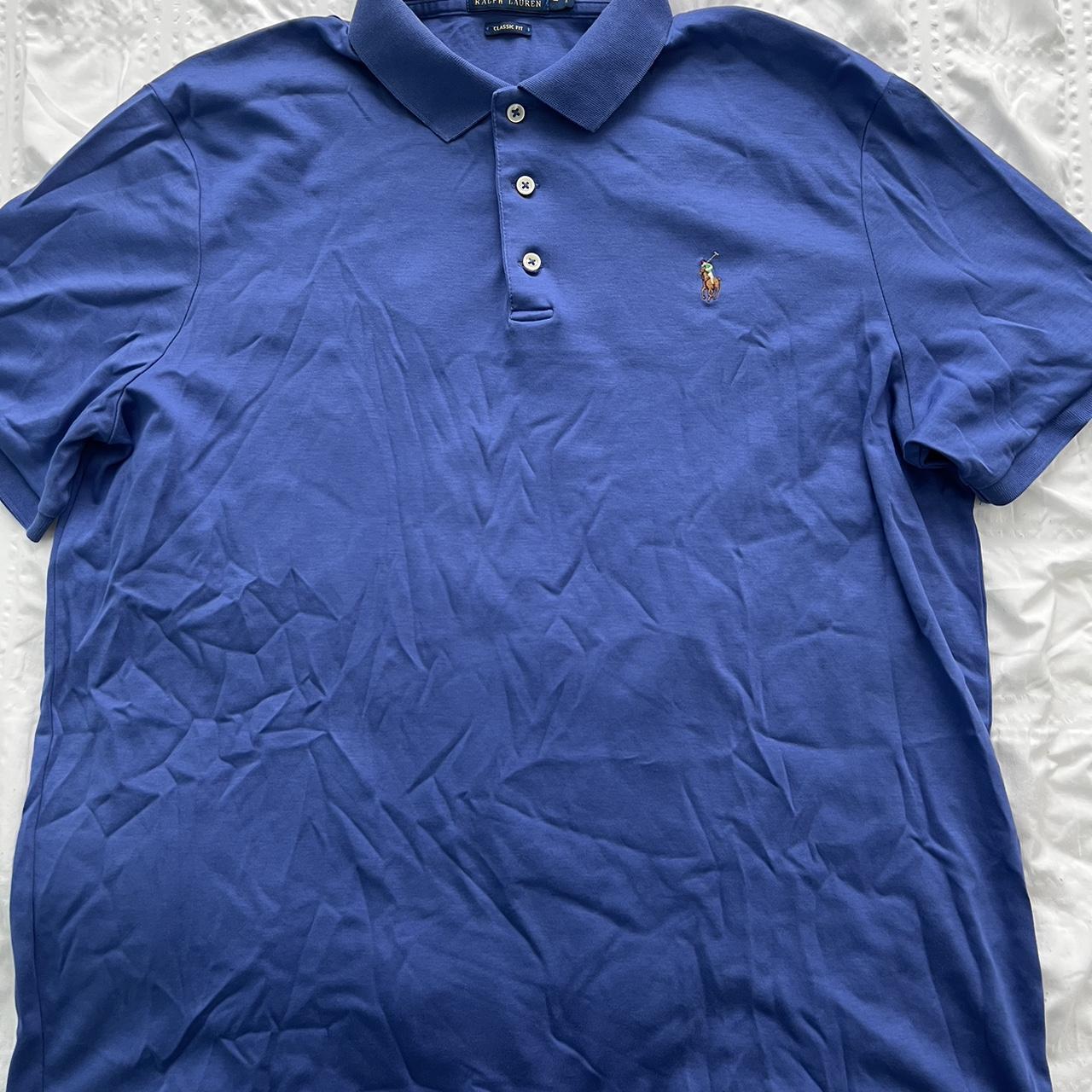 Polo Ralph Lauren Men's Blue Polo-shirts