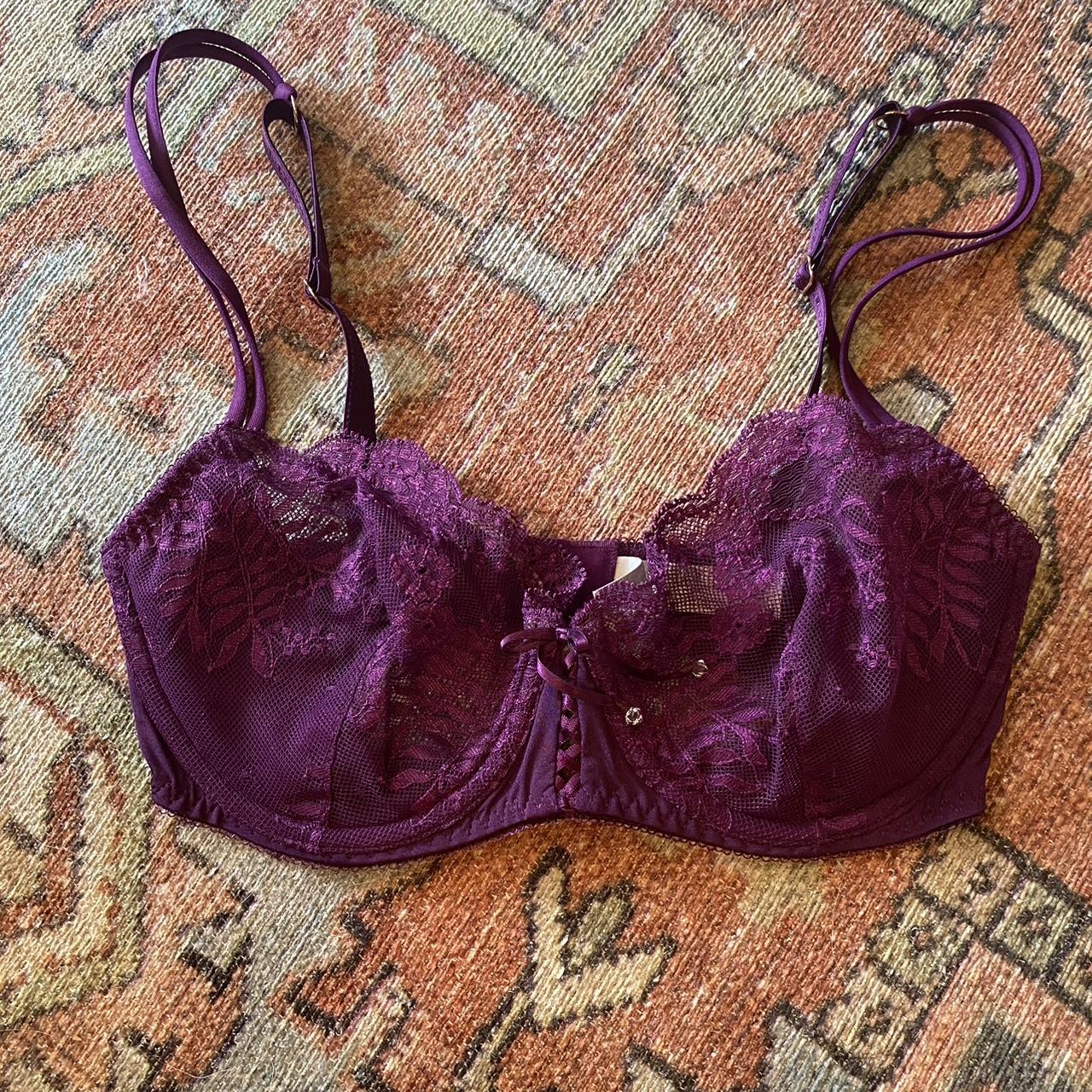 Vintage Purple Victoria Secret Corset Bra •Amazing - Depop