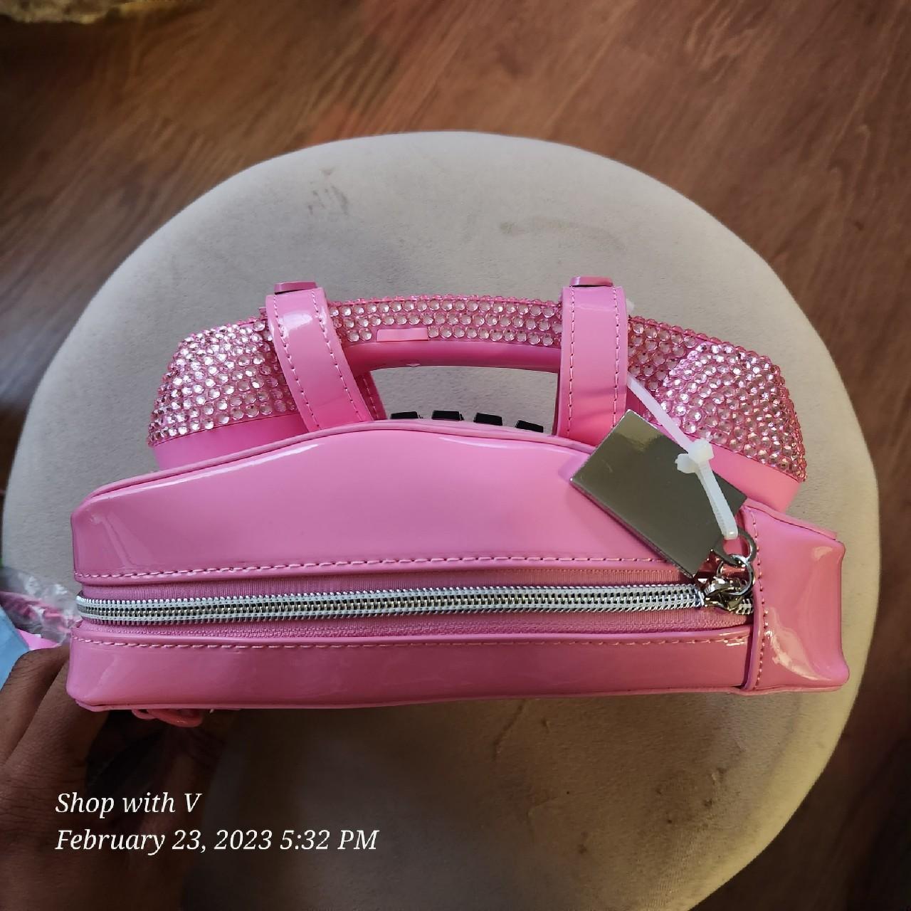 Betsey Johnson Womens Pink Bag Depop