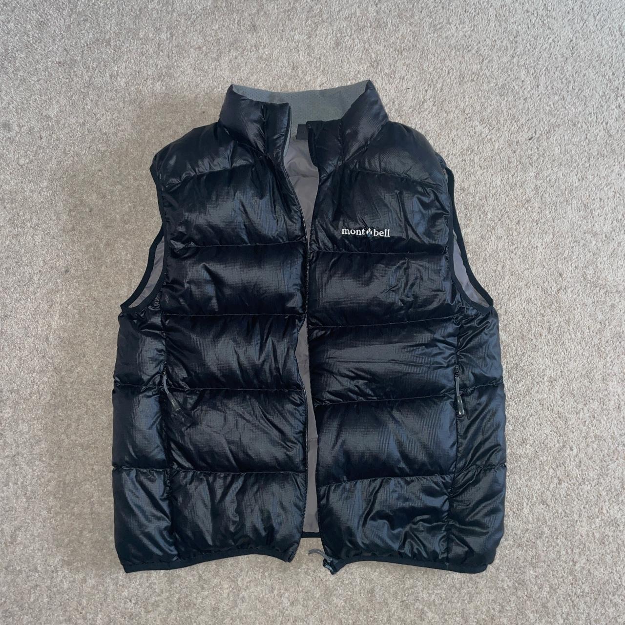 Black Montbell gilet size M Montbell tag missing... - Depop