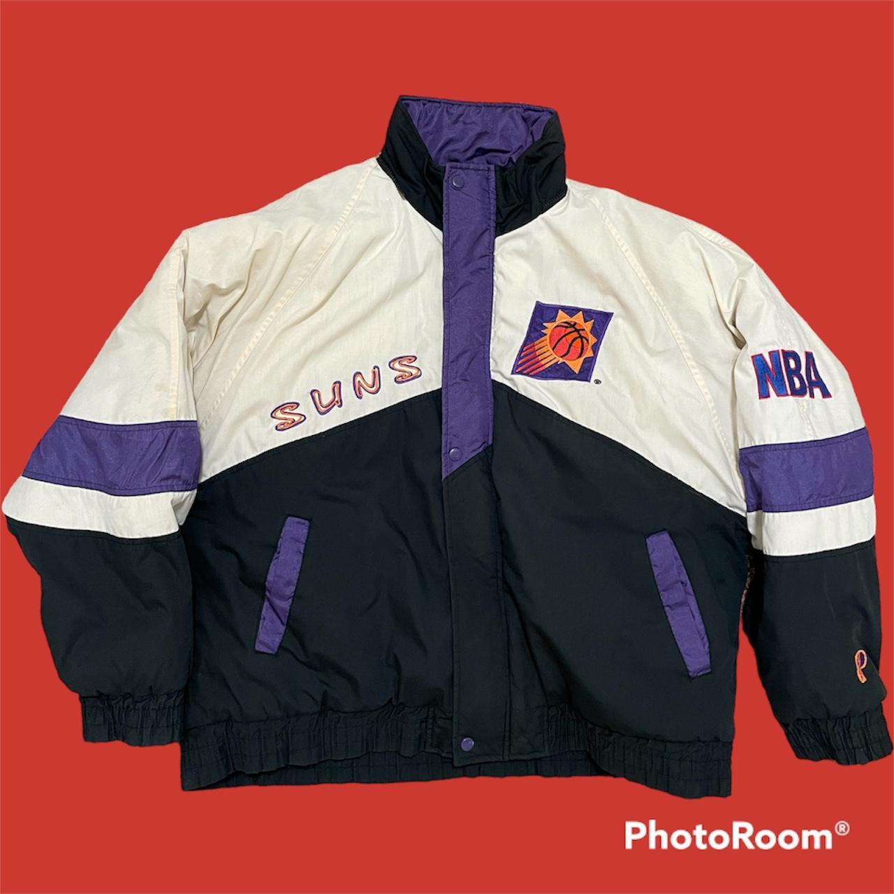 90s Phoenix Suns Purple Starter Puffy Jacket XL