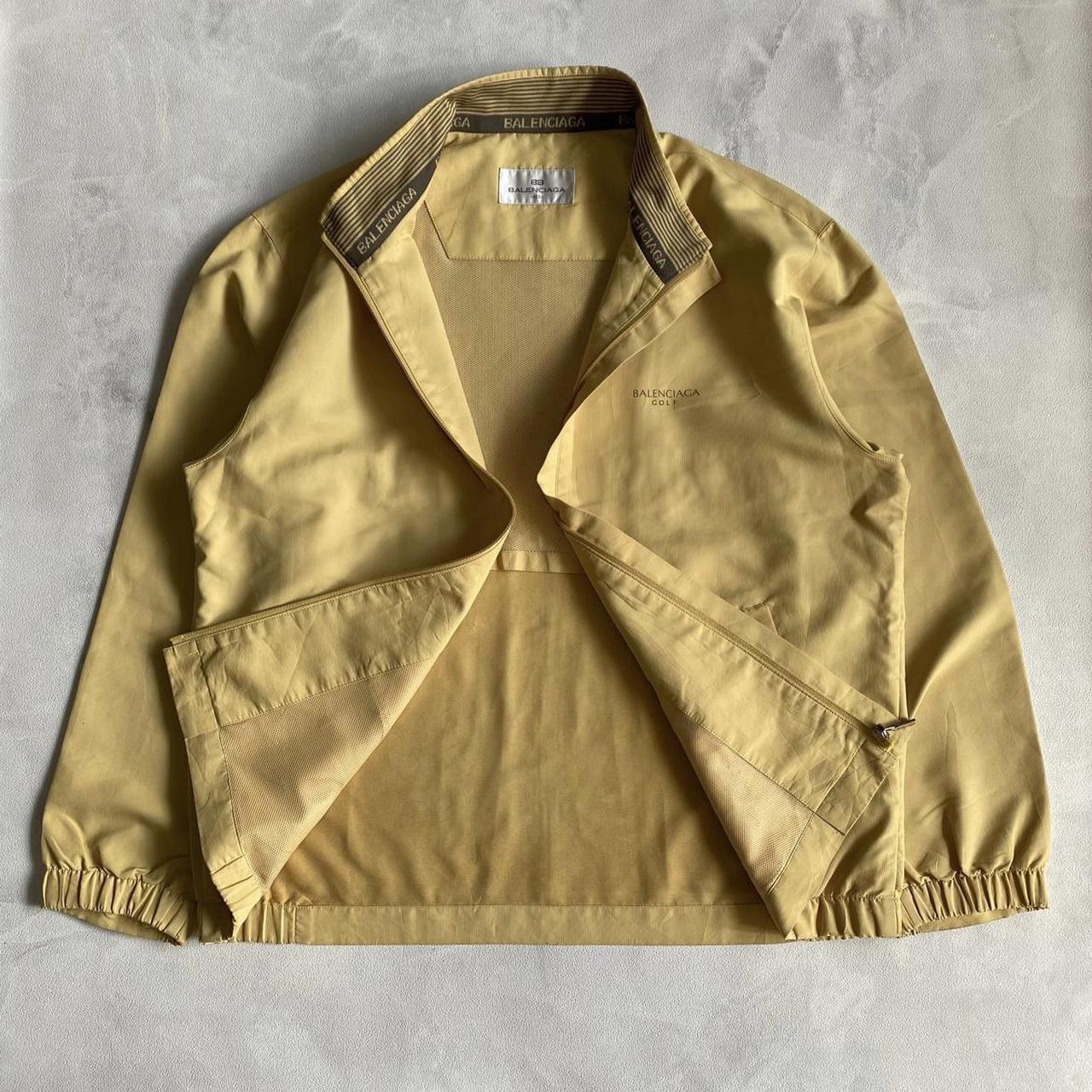 Balenciaga best sale jacket gold