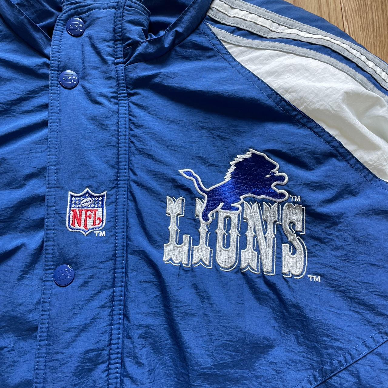 Starter Pro Line Detroit Lions NFL Vintage 90s... - Depop