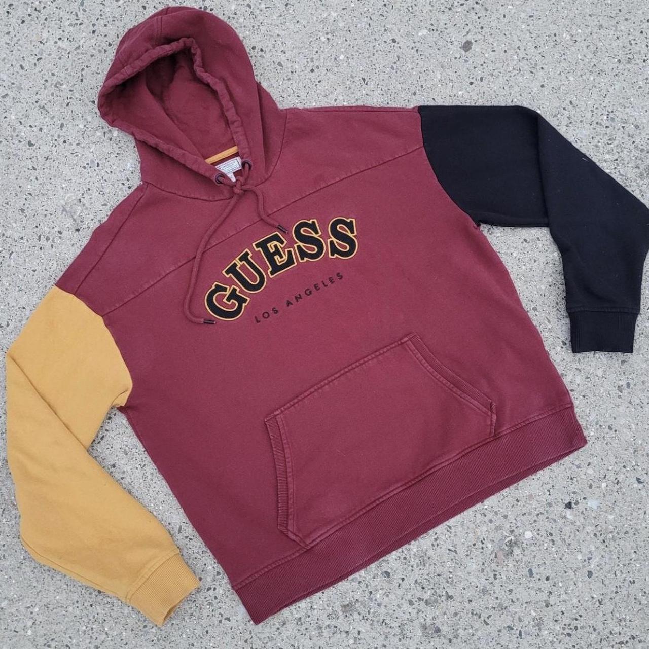 Guess hotsell colorblock hoodie