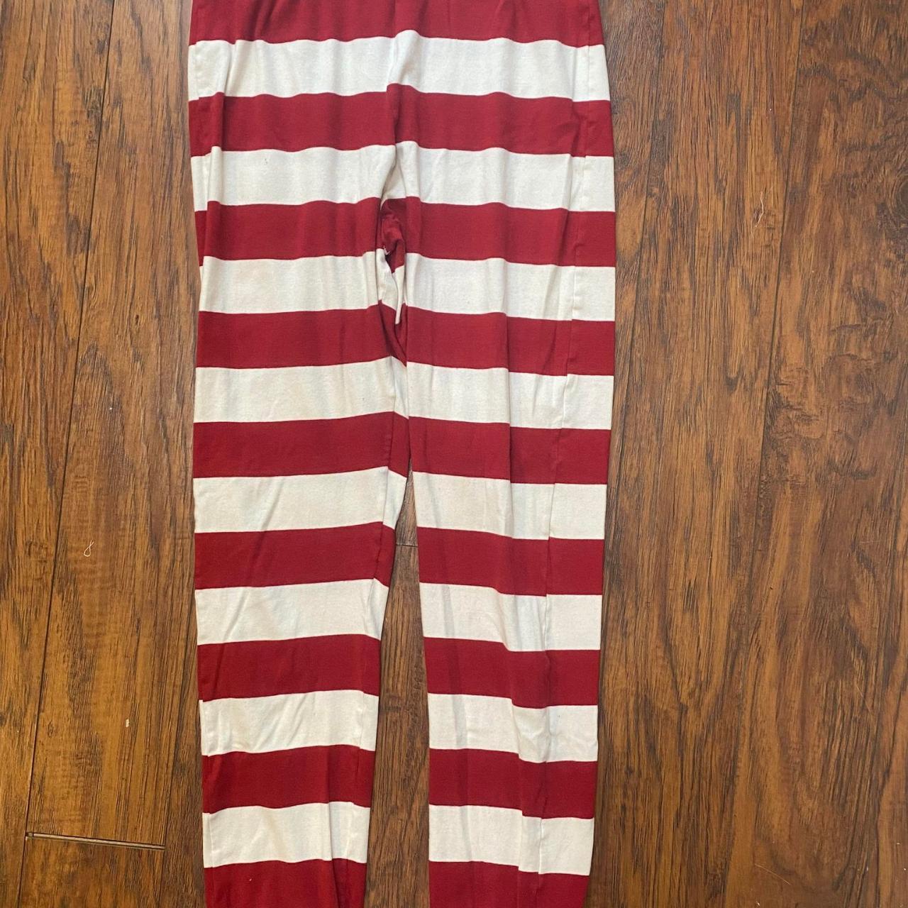 BURT'S BEES BABY Red White Striped Pajama Lounge... Depop