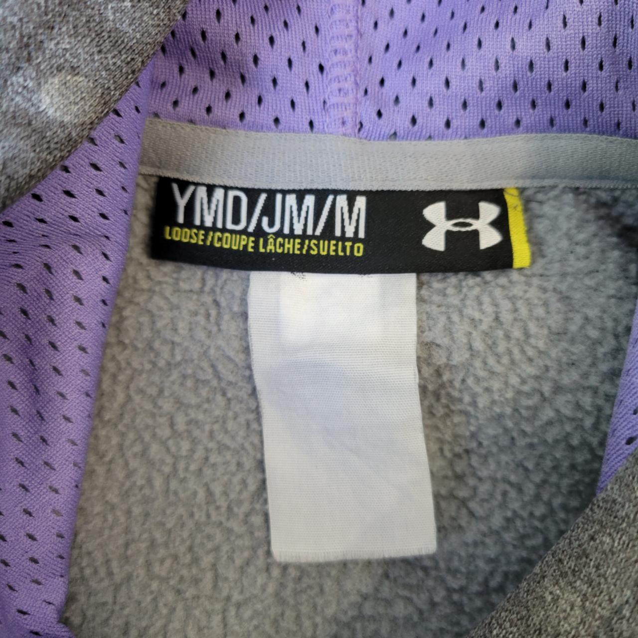 Under armour best sale hoodie fashion purple