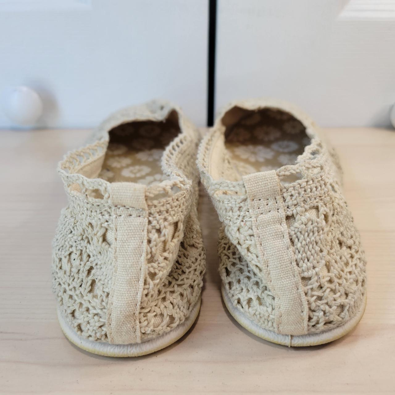 Faded glory hot sale crochet flats