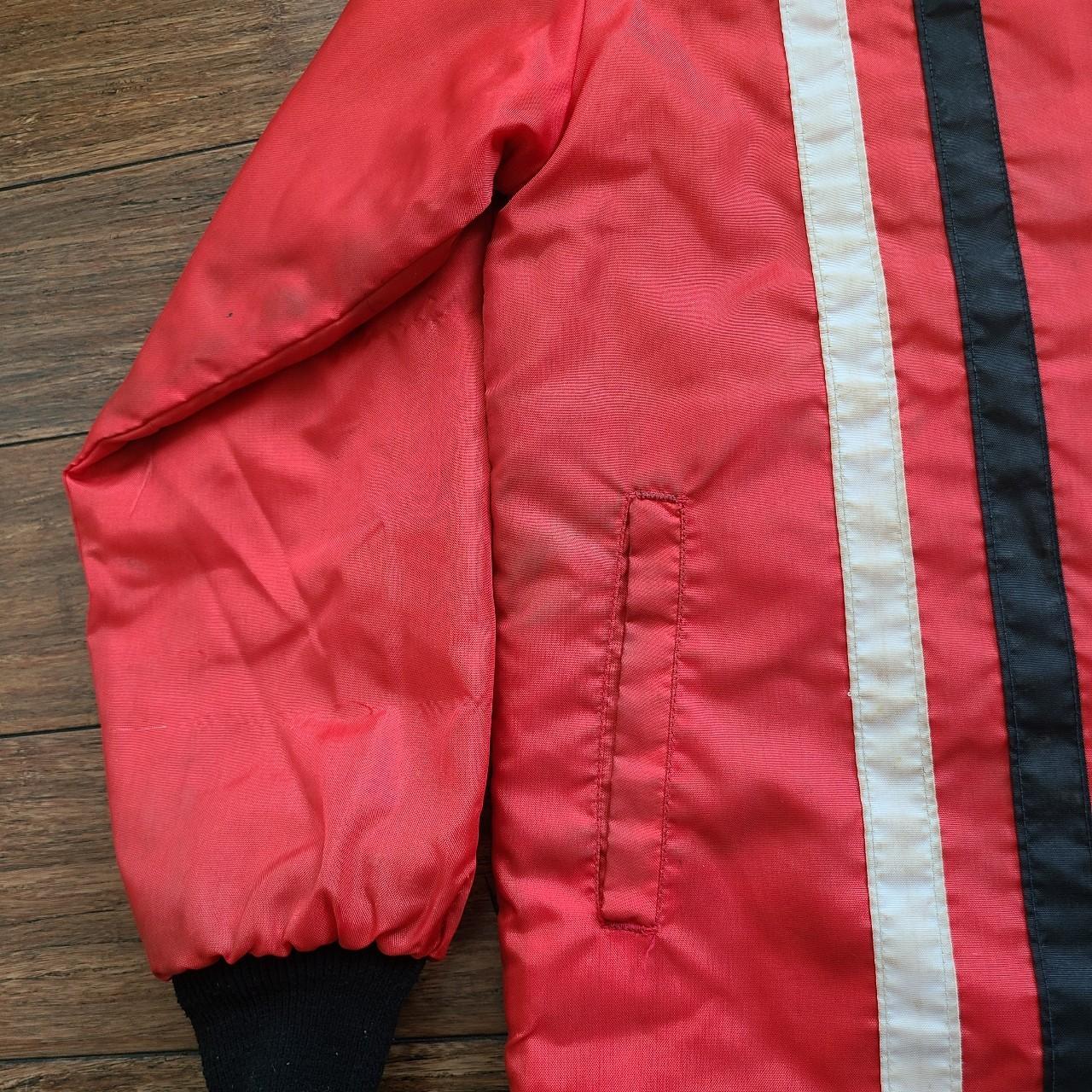 Vintage 70s Quilt Lined Racing Jacket, Made in