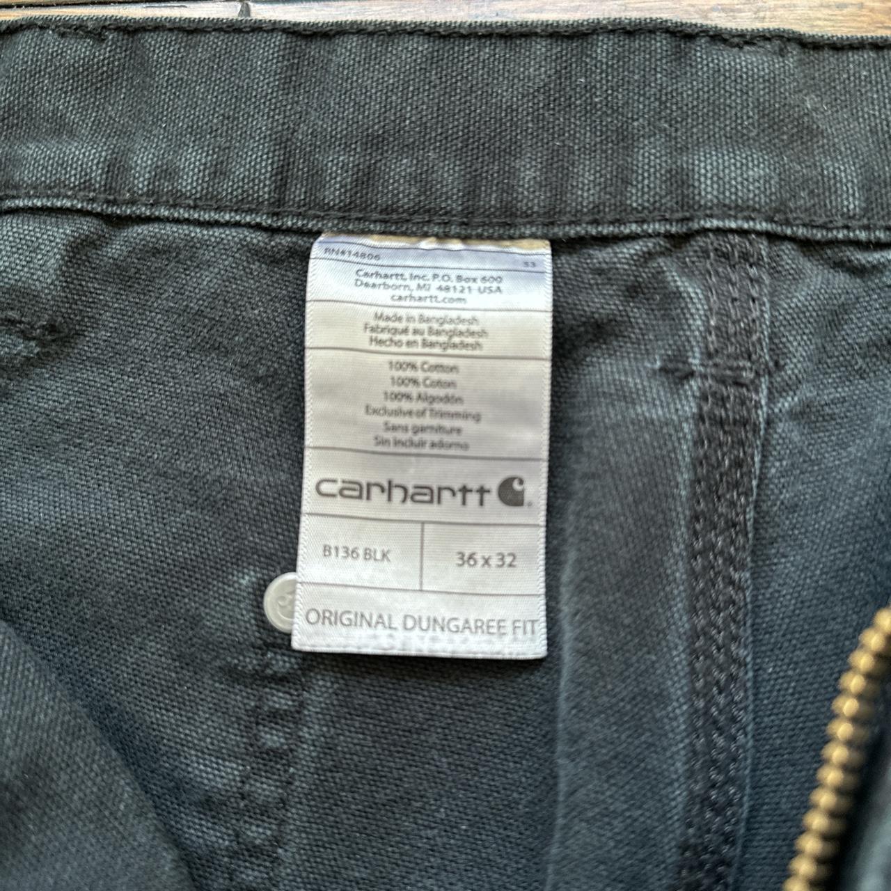 Carhartt Black Double Knee Pants, In great...