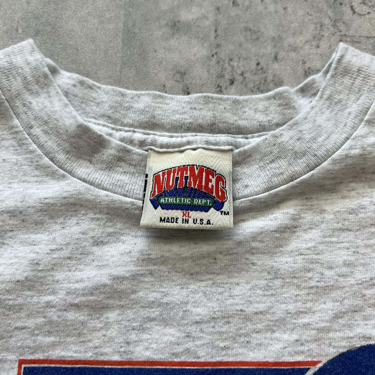 Vintage 90s Nutmeg Atlanta Braves Catcher Tee - - Depop