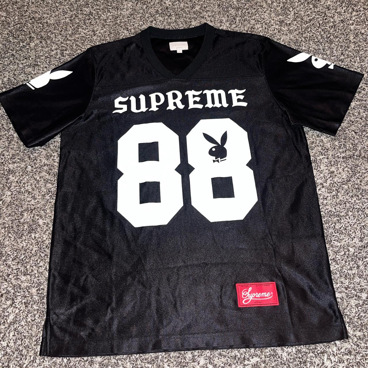 Supreme X purchases Playboy t shirt size Small black