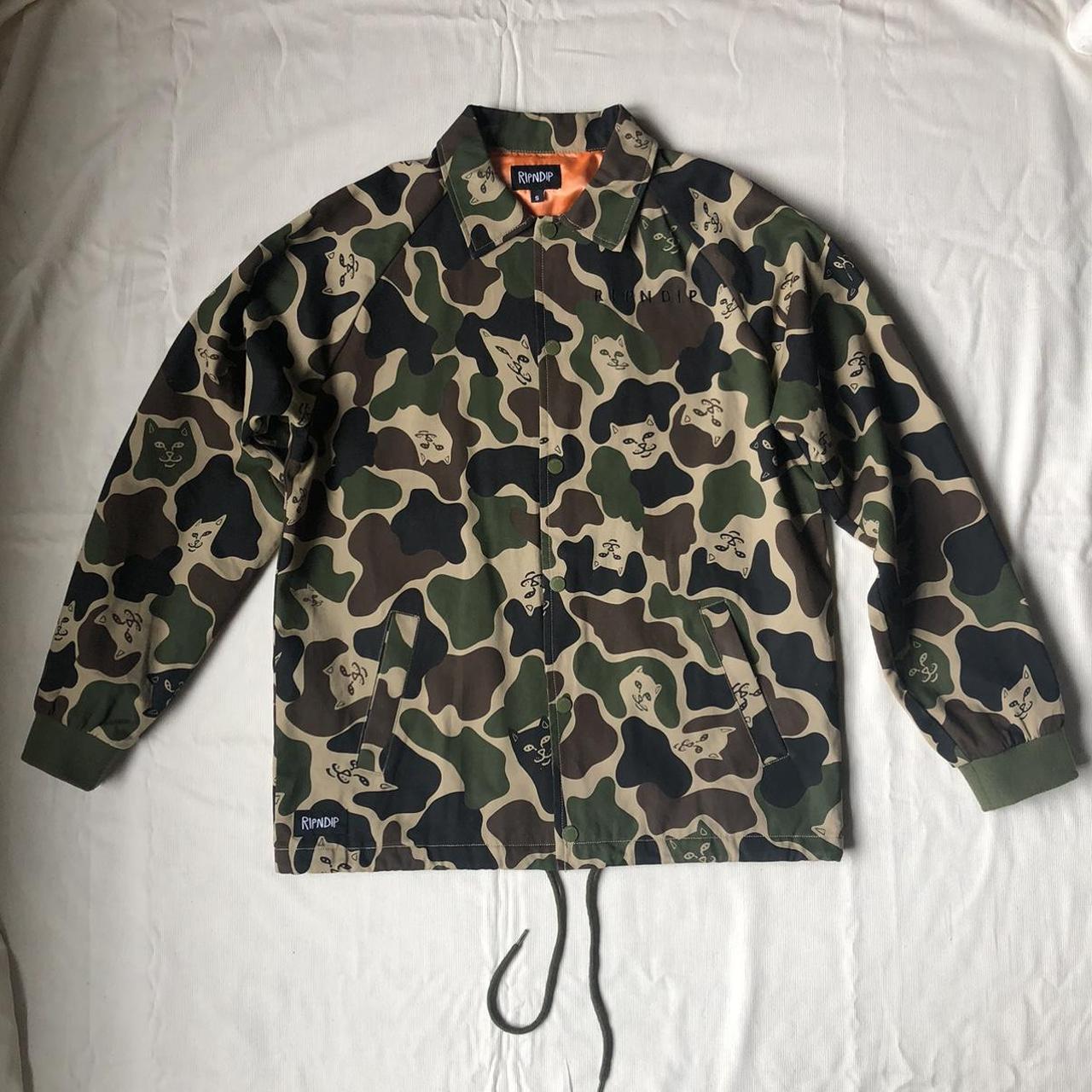 Ripndip hot sale camo jacket