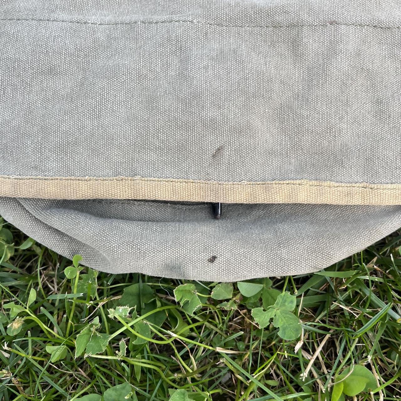 Vintage Army Military Paratrooper Messenger Bag. In... Depop