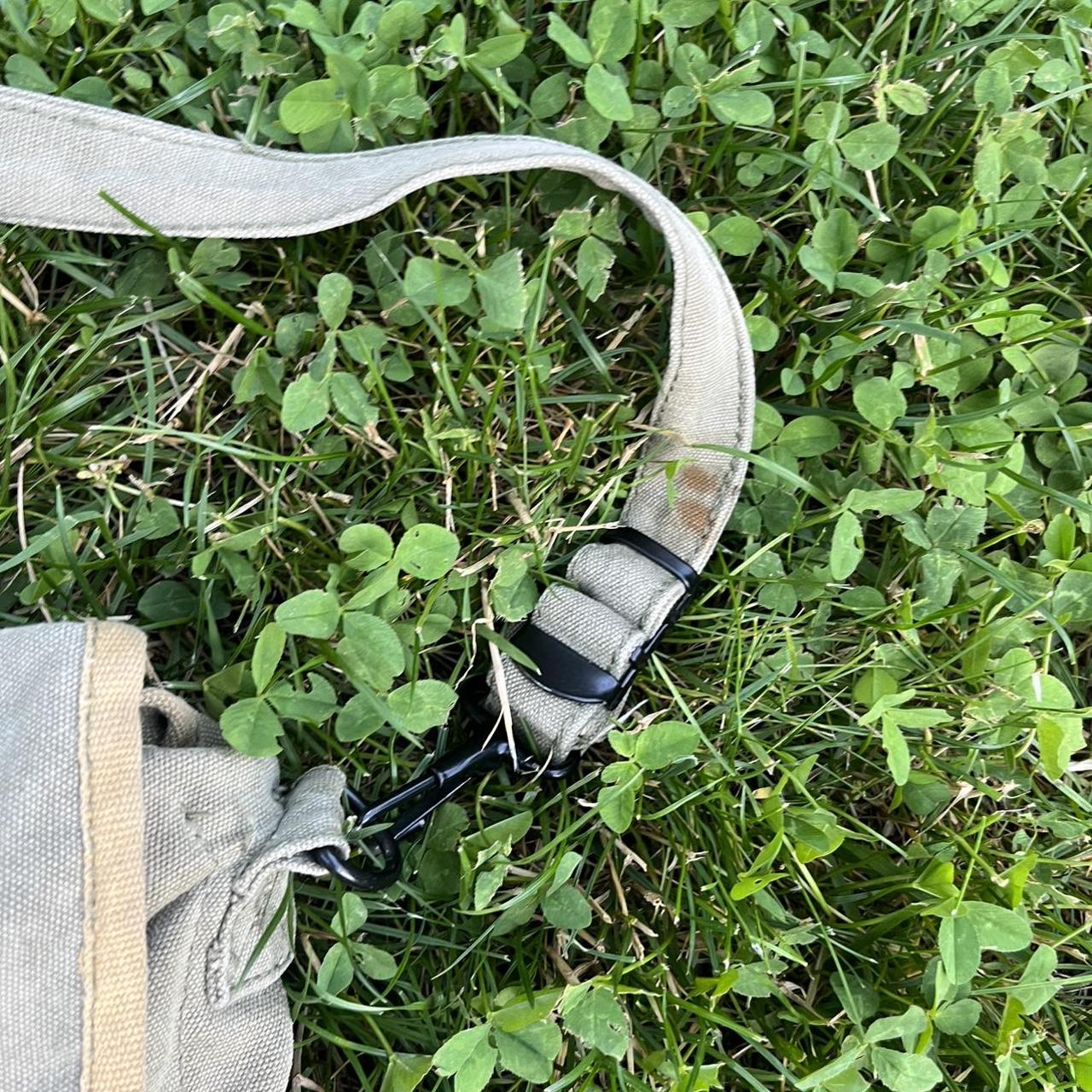 Vintage Army Military Paratrooper Messenger Bag. In... Depop