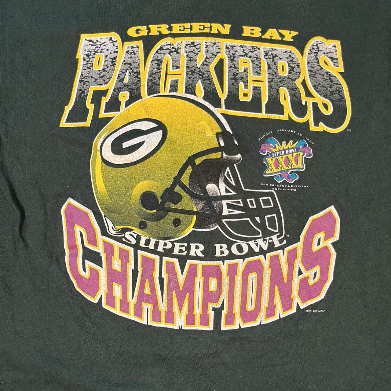 Packers Single Stitch Shirt Size - Depop