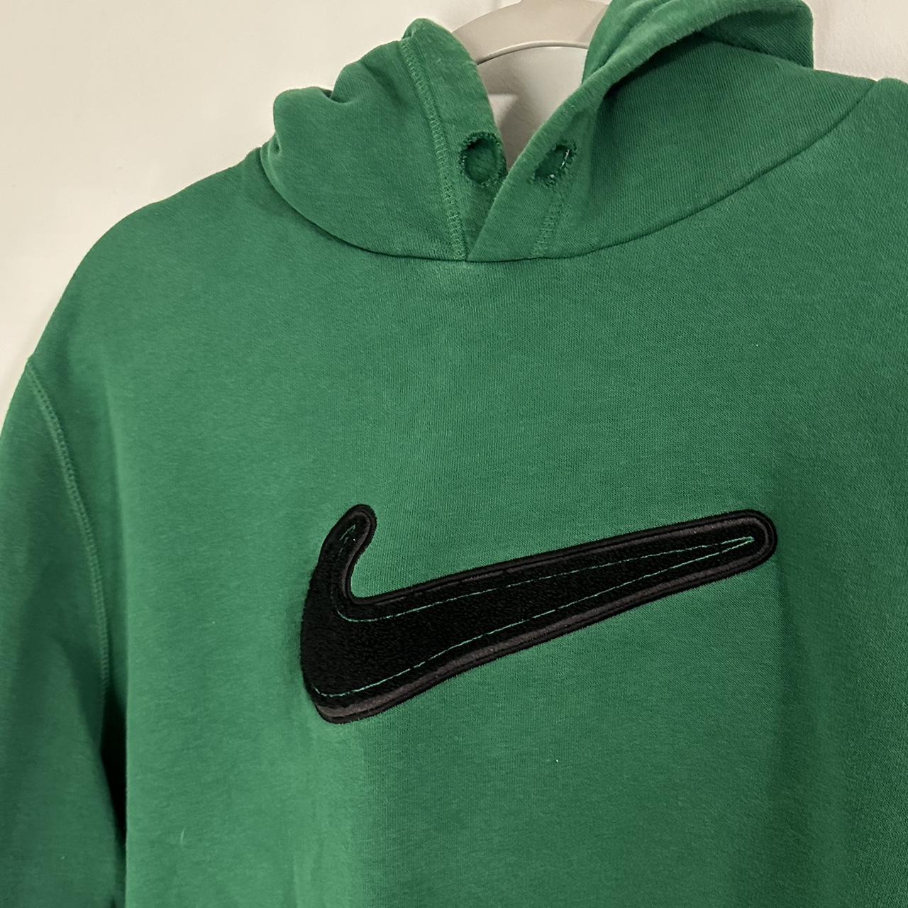 Nike green and black hoodie sale