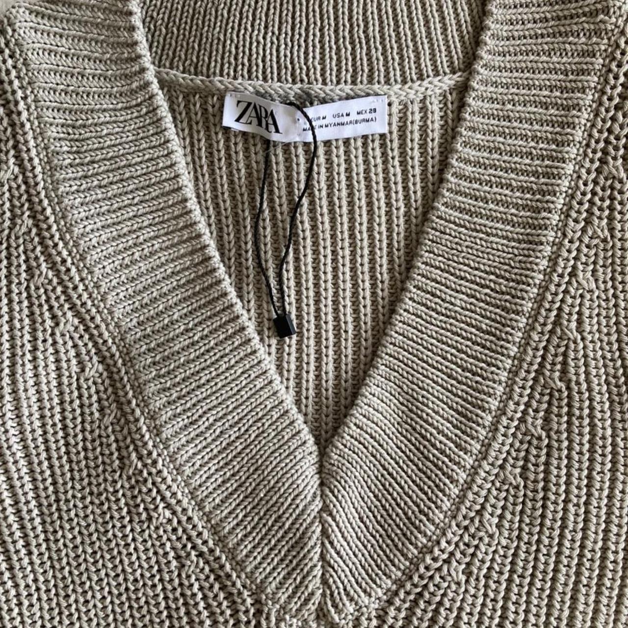 Zara Grey Sweater Vest 🧸 About the item Grey... - Depop