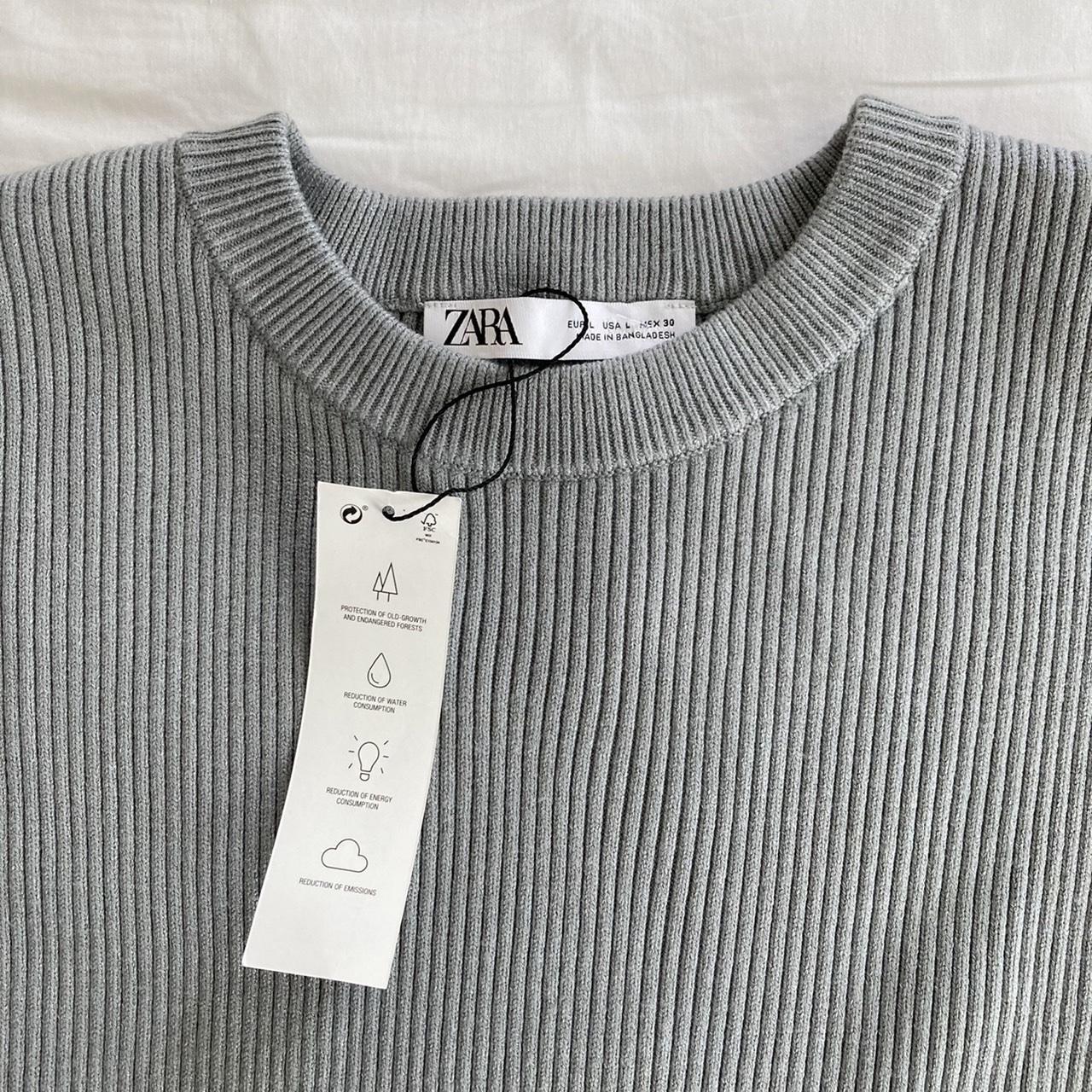 Zara Grey Sweater Vest 🧸 About the item Grey... - Depop