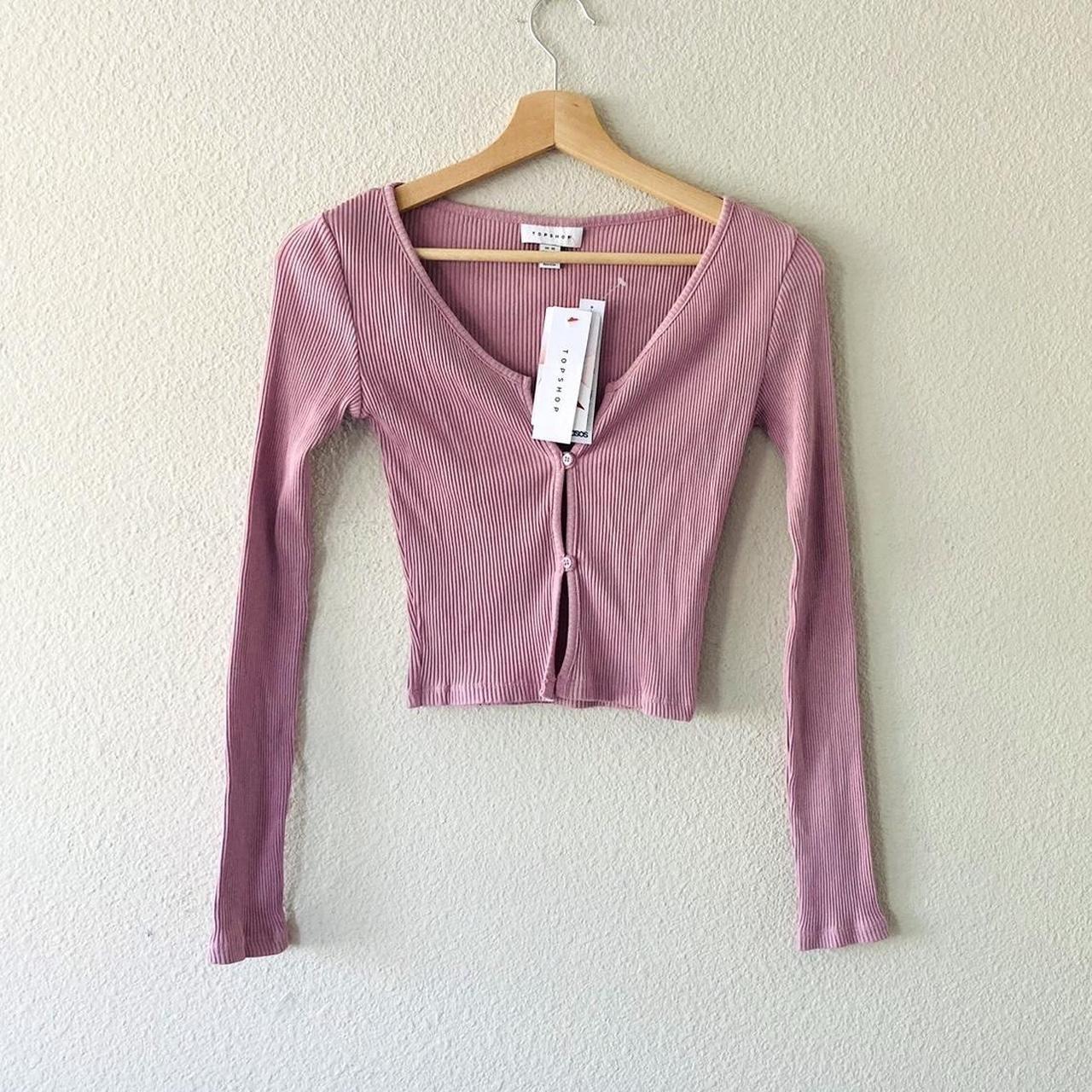 Topshop cropped sale cardigan