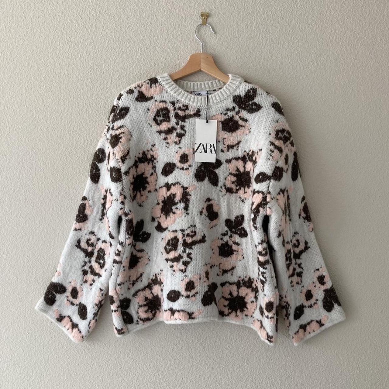 Zara hotsell leopard sweatshirt