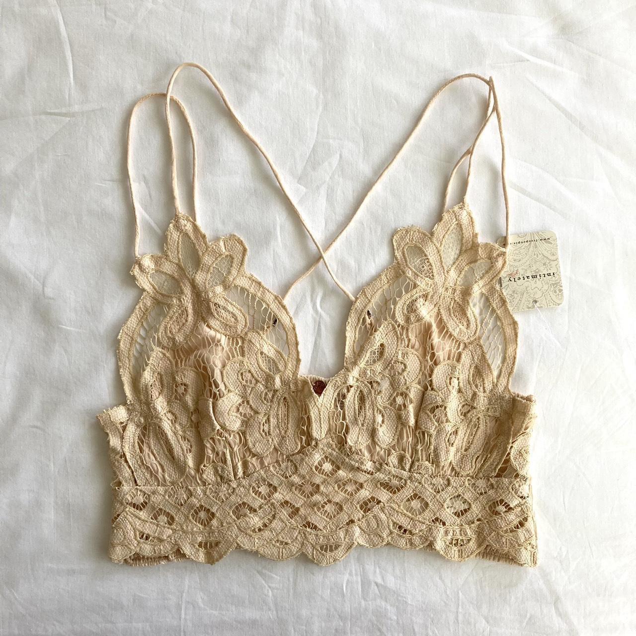 Free People Boho Lace Bralette 🤍 About the - Depop