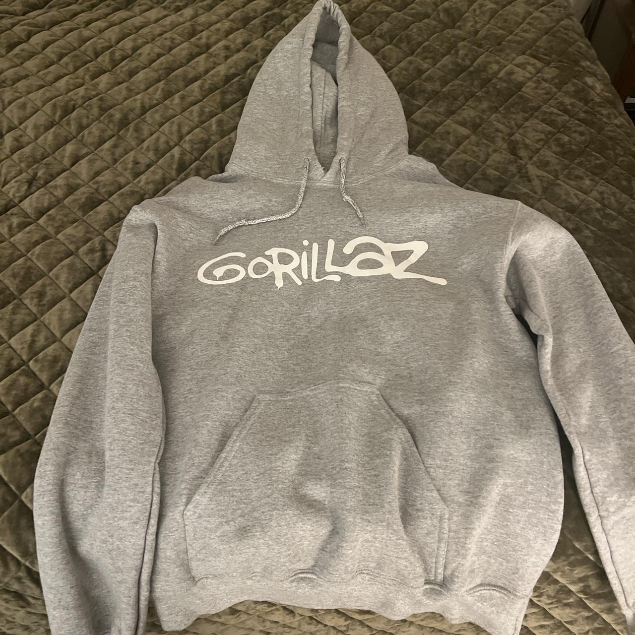 Grey Gorillaz hoodie. - Depop