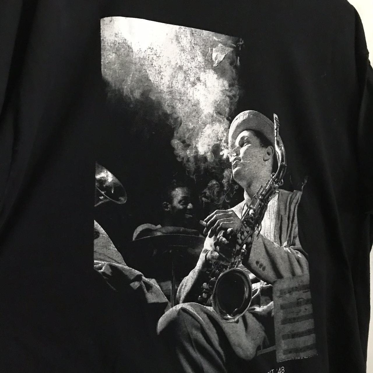 DEXTER GORDON gear inc Tシャツ XL Vintage Dexter Gordon Jazz T Shirt Charlie Parker / | Depop