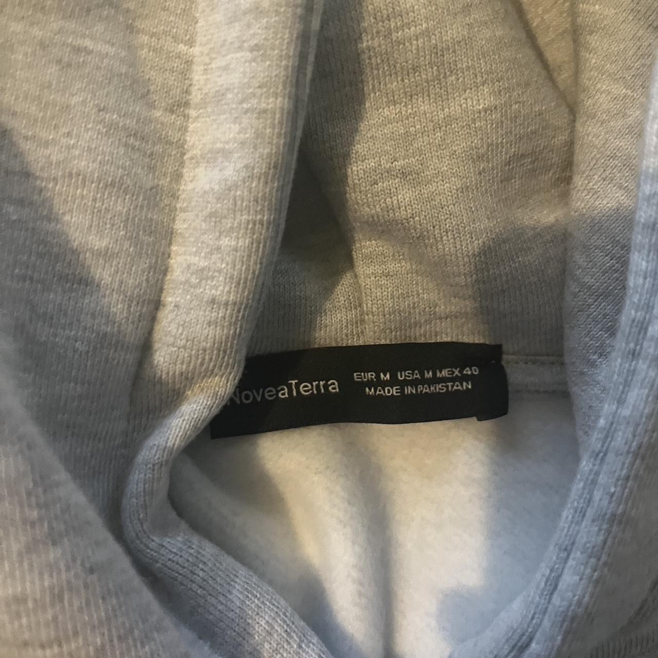 Blank Grey Hoodie - Depop