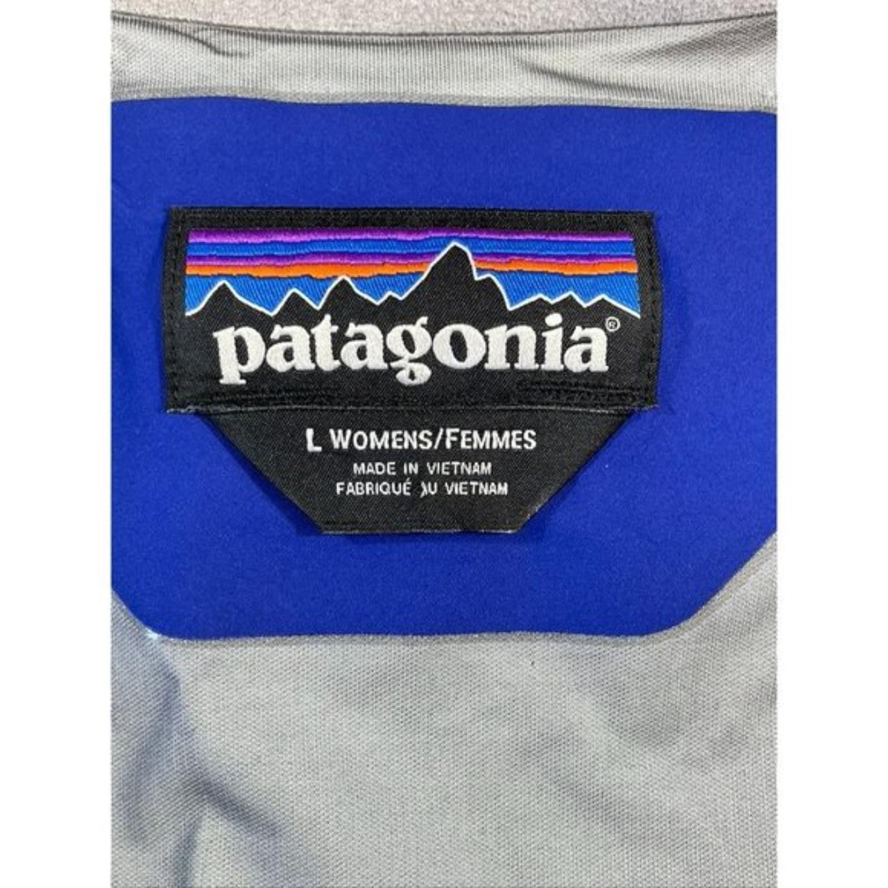 Patagonia Nano-Air Recco Gore-Tex Moon Blue & Yellow... - Depop