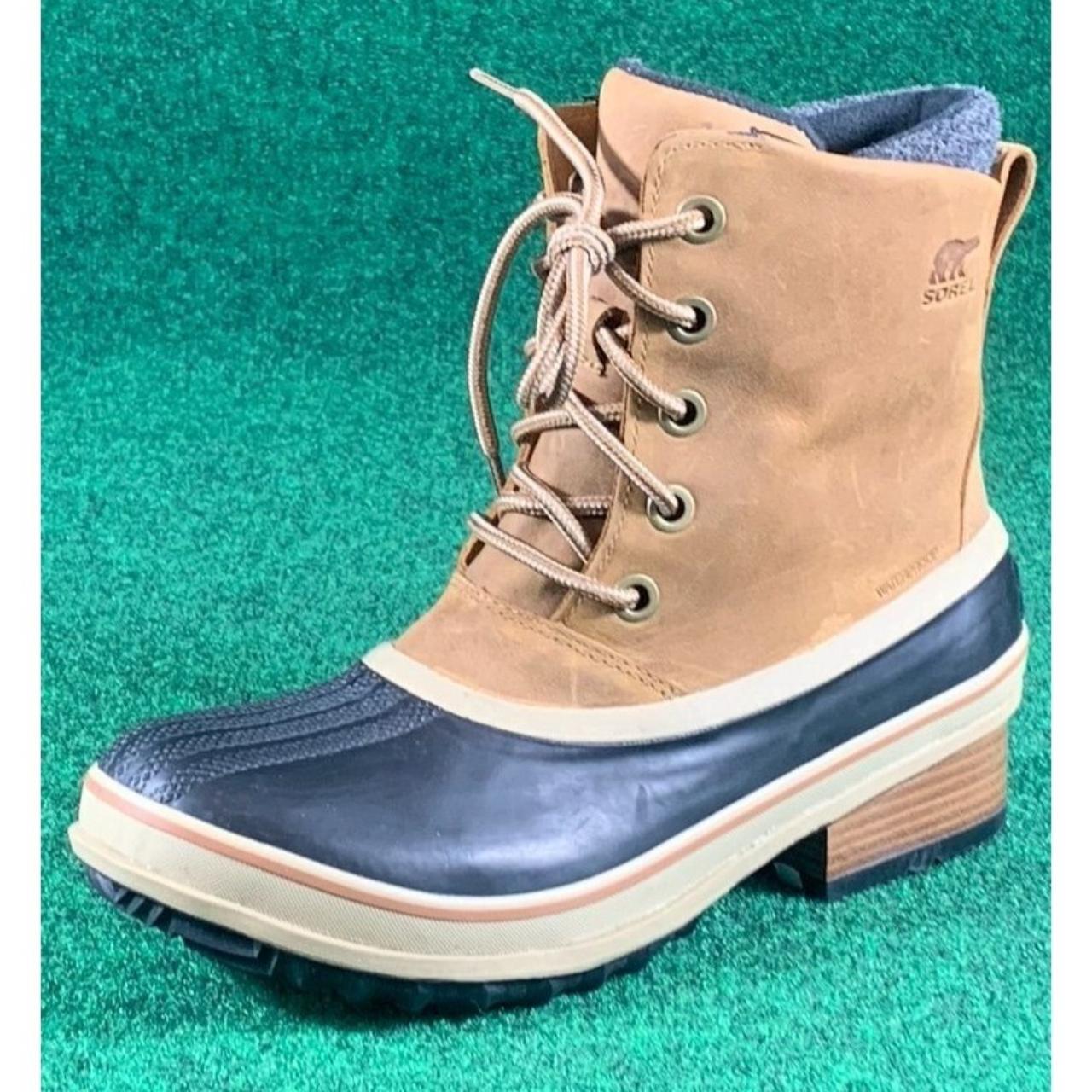 sorel brown booties
