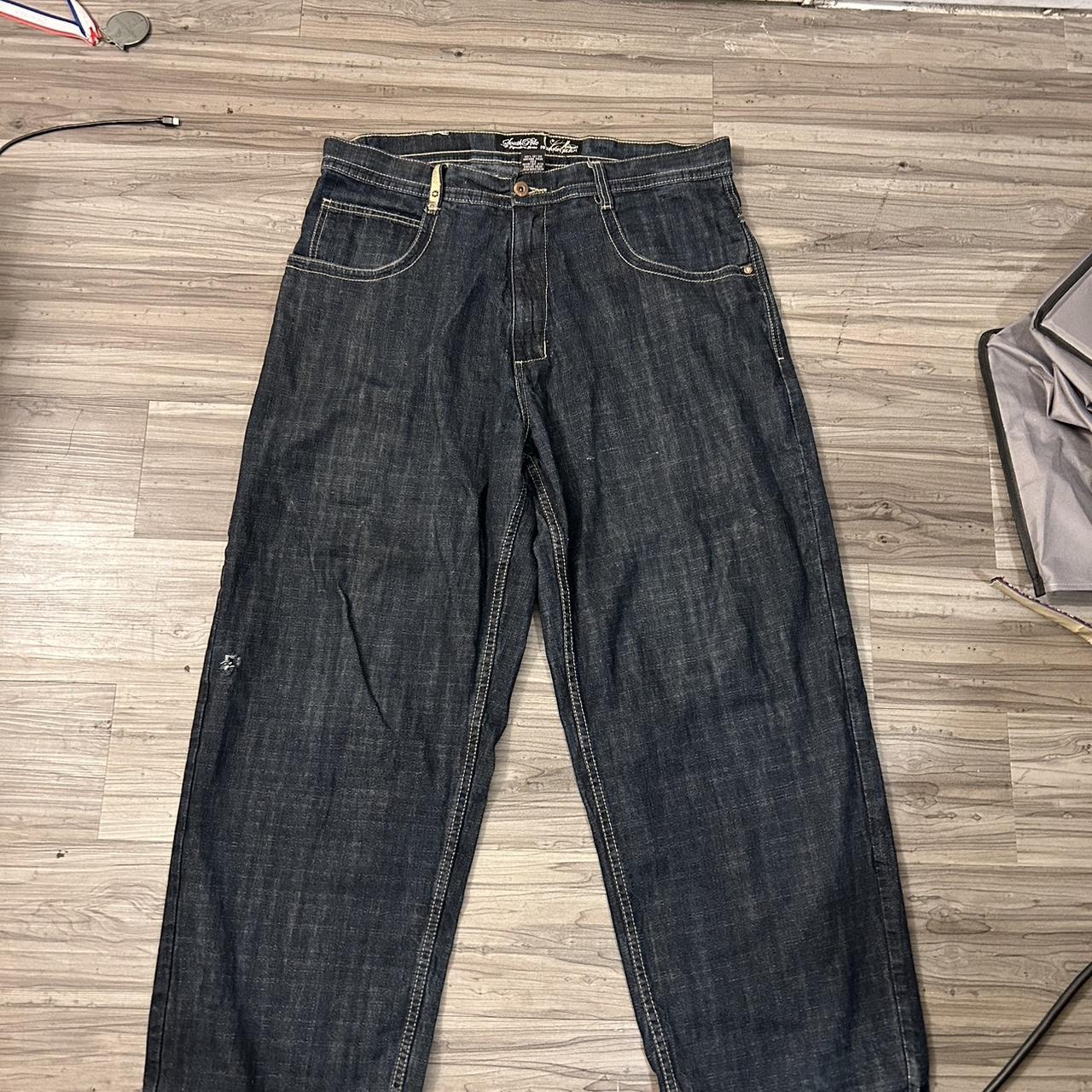 Baggy southpole jeans size... - Depop