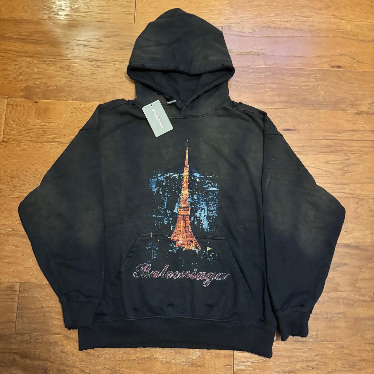 Balenciaga Soccer Zip Up Size L DM 4 More | Depop