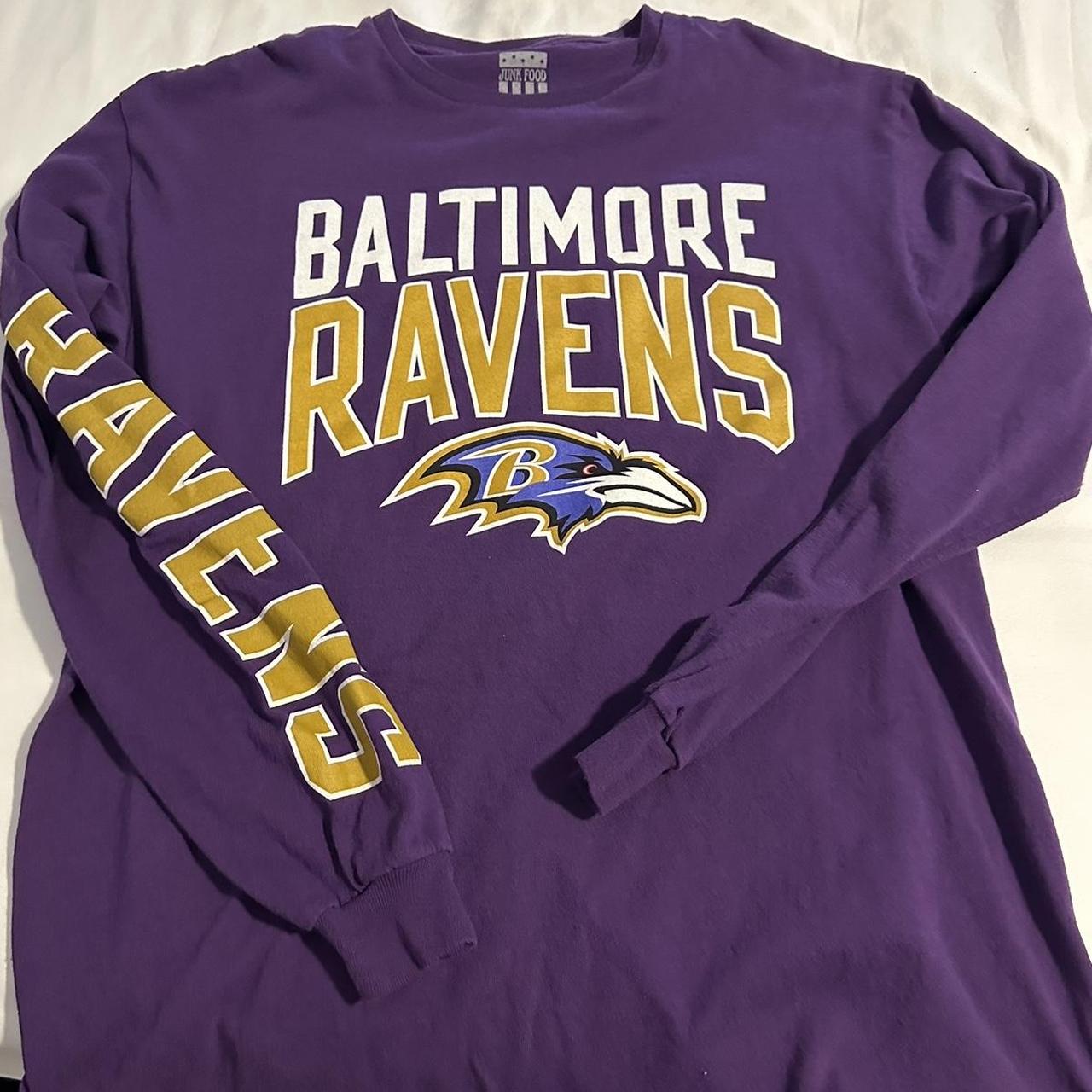 Baltimore Ravens Graphic Tee Size: Large - Depop