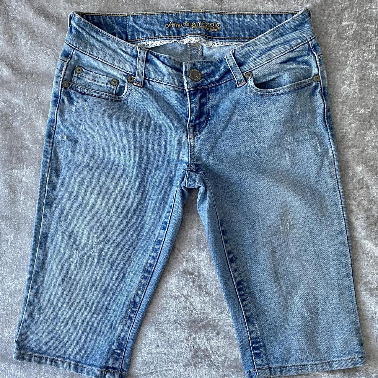 2000s Y2K American Eagle kneelength shorts / Depop