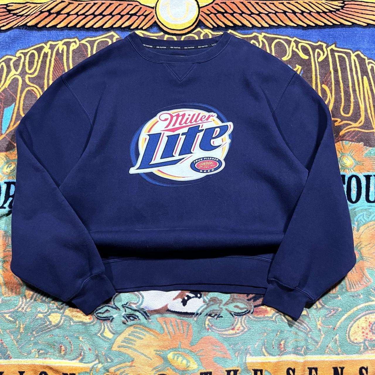 Miller lite crewneck Clearance