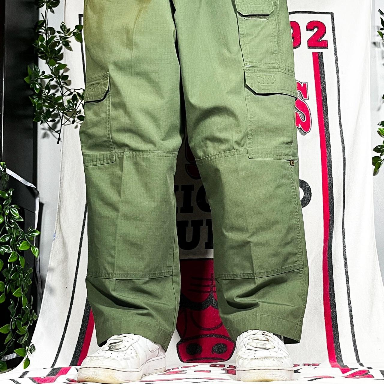 Propper olive baggy workwear cargo pants free... - Depop