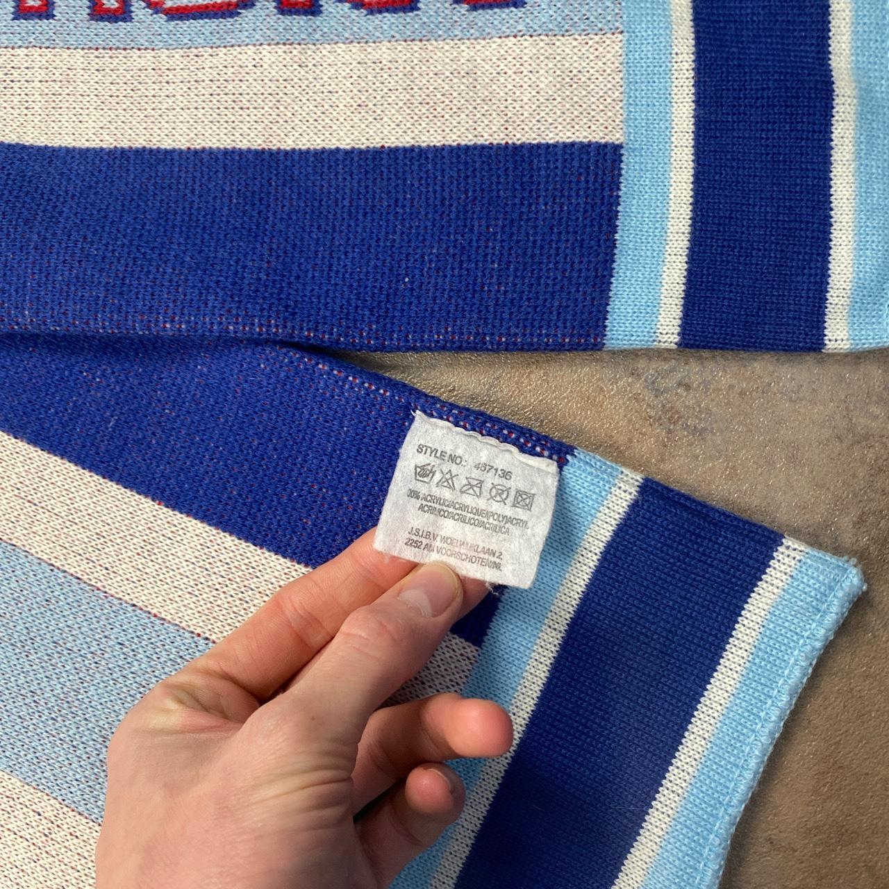 Vintage O’Neill Scarf Blue and white colour, nice... - Depop