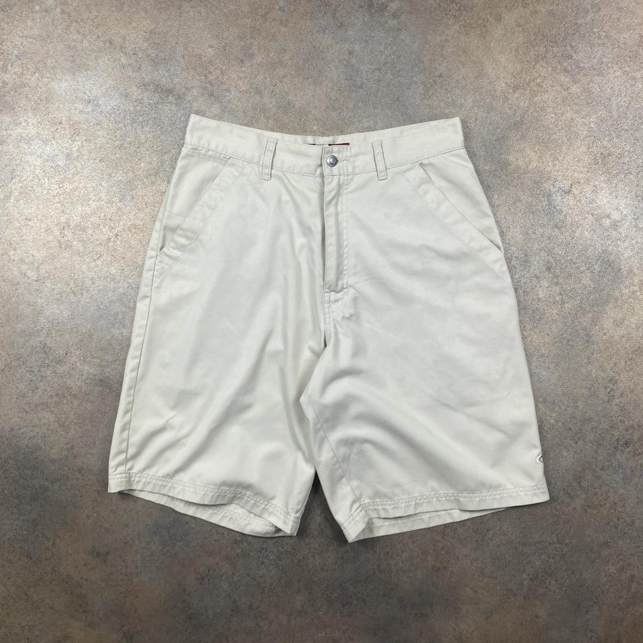 Oakley Baggy Shorts Cream colour, summer staple... - Depop